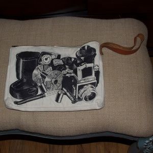 Large camera print clutch